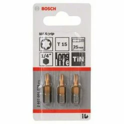 Coupon ✨ Bosch Accessories 2607001689 Sechsrund-Bit T 15 C 6.3 3 St. 😍 3 Coupon ✨ Bosch Accessories 2607001689 Sechsrund-Bit T 15 C 6.3 3 St. 😍 -BOSCH SHOP 46106029 2