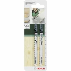 Schlussverkauf 😀 Bosch Accessories 2609256724 Stichsägeblatt HCS, T 101 BR Clean For Wood 2 St. 💯