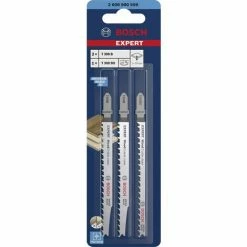 Neu 💯 Bosch Accessories 2608900559 EXPERT ‘Wood 2-side Clean‘ Stichsägeblatt-Set, 3-tlg., T308B/BO 3 St. 🌟 -BOSCH SHOP 46132094 2