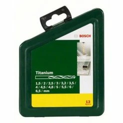 Auslauf 🥰 Bosch Accessories 2607019436 HSS Metall-Spiralbohrer-Set 13teilig TiN DIN 338 Zylinderschaft 1 Set ⭐ -BOSCH SHOP 46180778 2