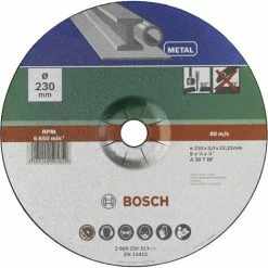 Auslauf 🤩 Bosch Accessories A 30 S BF 2609256313 Trennscheibe Gekröpft 230 Mm 1 St. Metall 👍