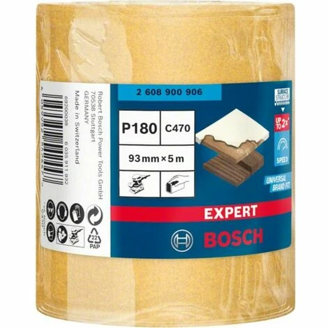 BOSCH Expert C470 Schleifpapierrolle zum Handschleifen,93 mm, 5 m, G 180 Bester Verkauf 🔔 BOSCH Expert C470 Schleifpapierrolle Zum Handschleifen,93 mm, 5 M, G 180 👍 -BOSCH SHOP 49308180 2
