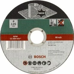 Besorgen 🔔 BOSCH 2609256321 DIY TRENNSCHEIBE INOX 115 MM Ø X 1,6 MM GERADE 👏