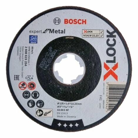 BOSCH PROFESSIONAL GERADE TRENNSCHEIBE EXPERT (FÜR METALL, X-LOCK, Ø125 MM, BOHRUNGSØ: 22,23 MM, DICKE:1,6 MM) Beste Bewertungen von 🎉 BOSCH PROFESSIONAL GERADE TRENNSCHEIBE EXPERT (FÜR METALL, X-LOCK, Ø125 MM, BOHRUNGSØ: 22,23 MM, DICKE:1,6 MM) 🎉 -BOSCH SHOP 49623324 1