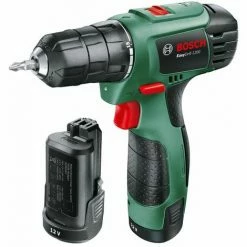 Top 10 ⭐ Bosch Home And Garden Bosch Easydrill 1200 Bohrmaschine Einfach Elektrische Kabellos 12 V/1,5 A / 06039A210B, 12 V, Schwarz, Grün 🌟
