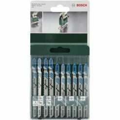 Budget 🤩 Bosch 10tlg. Stichsägeblatt-Set T-Schaft T 118 A (2x); T 118 B (2x); T 118 G (2x); T 127 D (2x); T 227 D (2x) 😍 -BOSCH SHOP 53102753 2