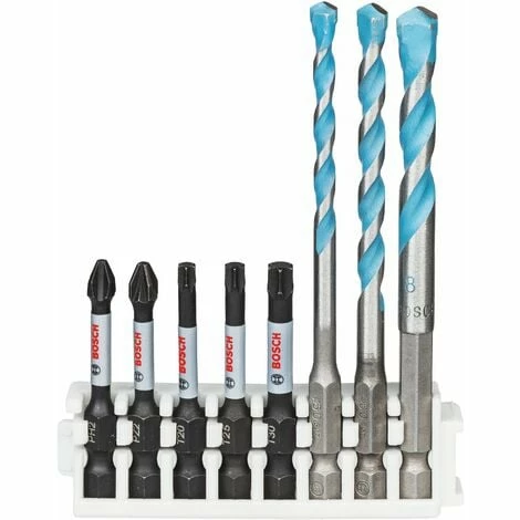 Bosch Professional 8 tlg. Impact Control Schrauberbit und Mehrzweckbohrer Set (Pick and Click, Zubehör Schlagschrauber) Angebote ❤️ Bosch Professional 8 Tlg. Impact Control Schrauberbit Und Mehrzweckbohrer Set (Pick And Click, Zubehör Schlagschrauber) 🎉 -BOSCH SHOP 53103690 1