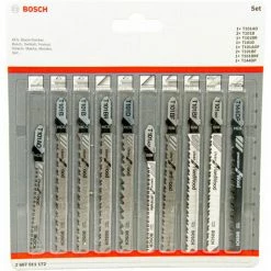 Blitzangebot 🛒 Bosch Professional Stichsägeblatt Set 10-tlg. Für Holz Hartholz, Clean Precision 🎁