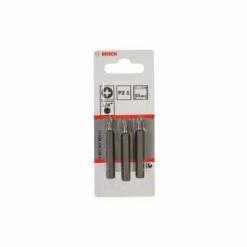 Aktion 🛒 Bosch Schrauberbit Extra-Hart, PZ 1, 51 Mm, 3er-Pack ⌛