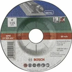 Schlussverkauf 🎁 BOSCH DIY TRENNSCHEIBE METALL FÜR WINKELSCHLEIFER (Ø 115 MM, GEKRÖPFT, A 30 S BF) ✨