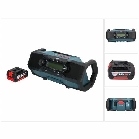 Bosch GPB 18V-2 SC Professional Akku Baustellenradio 18 V DAB+ Bluetooth AUX + 1x Akku 5,0 Ah - ohne Ladegerät Top 10 ⌛ Bosch GPB 18V-2 SC Professional Akku Baustellenradio 18 V DAB+ Bluetooth AUX + 1x Akku 5,0 Ah - Ohne Ladegerät 🛒 -BOSCH SHOP 58124757 1