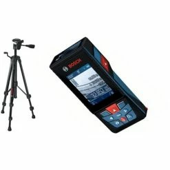 Neu 🔥 BOSCH GLM120C Entfernungsmesser Verbunden Mit Kamera + Stativ BT150 - 0601072F01 👏