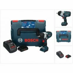 Brandneu ❤️ Bosch GDS 18V-1000 C Professional Akku Drehschlagschrauber 18 V 1000 Nm BITURBO Brushless + 1x ProCORE Akku 4,0 Ah + Ladegerät + GCY 42 Bluetooth Modul + L-Boxx 🔔