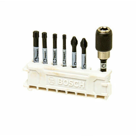 Bosch Professional Impact Control Schrauber Bit Set: PH2 / PZ2 / T15 / T20 / T25 / T30 + Schnellwechsel Bithalter Neu ❤️ Bosch Professional Impact Control Schrauber Bit Set: PH2 / PZ2 / T15 / T20 / T25 / T30 + Schnellwechsel Bithalter ⭐ -BOSCH SHOP 60216134 2