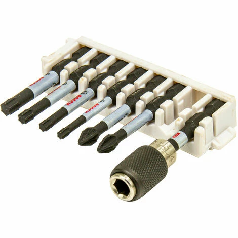 Bosch Professional Impact Control Schrauber Bit Set: PH2 / PZ2 / T15 / T20 / T25 / T30 + Schnellwechsel Bithalter Neu ❤️ Bosch Professional Impact Control Schrauber Bit Set: PH2 / PZ2 / T15 / T20 / T25 / T30 + Schnellwechsel Bithalter ⭐ -BOSCH SHOP 60216134 3