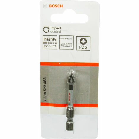 Bosch Impact Control Bit, wählbar PH | PZ | TX, Länge 25 / 50 mm, Optimiert für Schlagschrauber Rabatt 🔔 Bosch Impact Control Bit, Wählbar PH | PZ | TX, Länge 25 / 50 Mm, Optimiert Für Schlagschrauber 🔥 -BOSCH SHOP 61249748 1