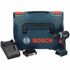 Neu ✔️ Bosch GSR 18V-90 C Professional Akku Bohrschrauber 18 V 64 Nm Brushless + 1x Akku 2,0 Ah + Ladegerät + L-Boxx 😉 -BOSCH SHOP 69504368 2