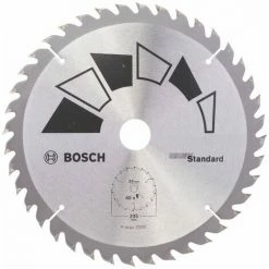 Neu ❤️ Bosch Standardblatt Für Kreissägeblatt 205 X 16/18/20/24 Mm 40 Zähne 😍
