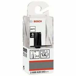 Blitzangebot 😀 Bosch Professional Nutfräser 6 Mm, D1 12,7 Mm, L 19,5 Mm, G 51 Mm - 2608628443 👏